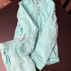 Carter’s girls sweatpants set